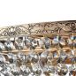 Preview: Crystal chandelier Palace mit Goldornamenten